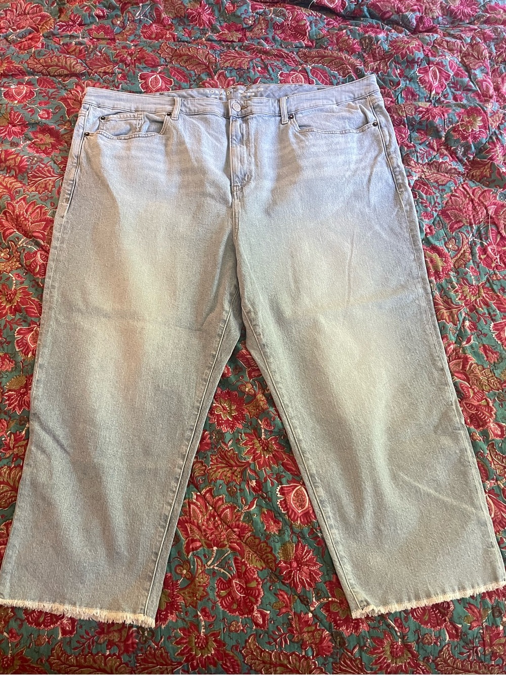 Torrid High Rise Ankle Crop Jeans